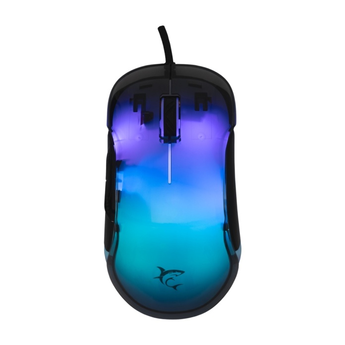 biała mysz gamingowa White Shark MORDRED RGB